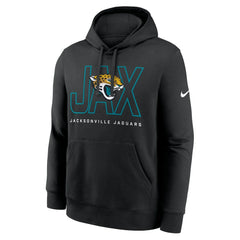 Nike Jacksonville Jaguars Busted Play Club Fleece Pullover Hoodie Black