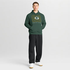 Nike Green Bay Packers Busted Play Club Fleece Pullover Hoodie Green