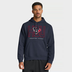 Nike Houston Texans Busted Play Club Fleece Pullover Hoodie Navy