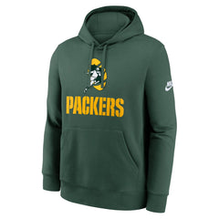 Nike Green Bay Packers Best Season Rewind Club Pullover Hoodie Green
