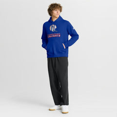 Nike New England Patriots Best Season Rewind Club Pullover Hoodie Royal