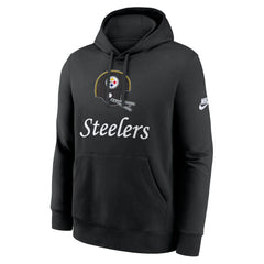 Nike Pittsburgh Steelers Best Season Rewind Club Pullover Hoodie Black