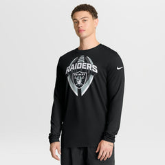 Nike Las Vegas Raiders Primetime Legend Icon Performance Long Sleeve T-Shirt Black