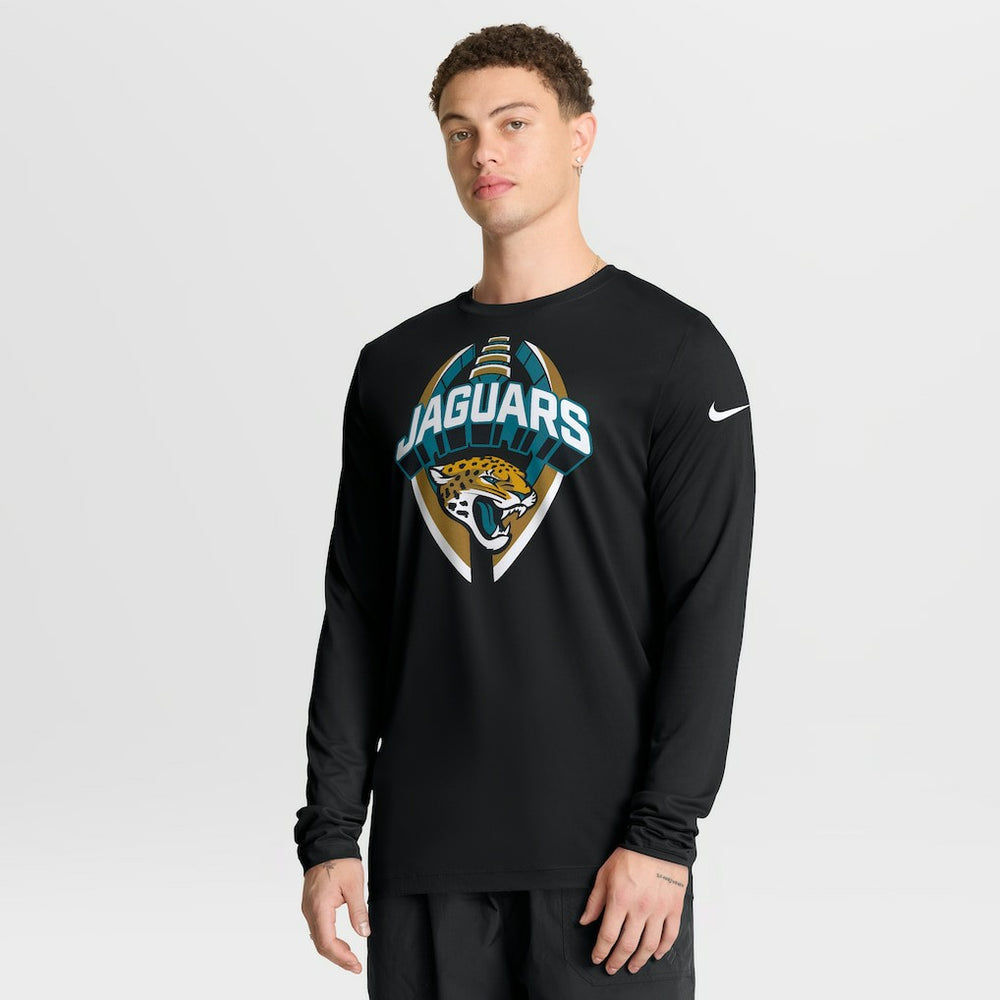 Nike Jacksonville Jaguars Primetime Legend Icon Performance Long Sleeve T-Shirt Black