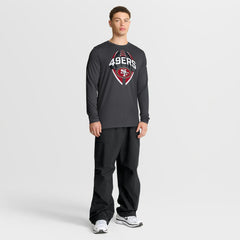 Nike San Francisco 49ers Primetime Legend Icon Performance Long Sleeve T-Shirt Anthracite