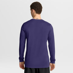 Nike Baltimore Ravens Primetime Legend Icon Performance Long Sleeve T-Shirt Purple