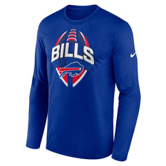 Nike Buffalo Bills Primetime Legend Icon Performance Long Sleeve T-Shirt Royal