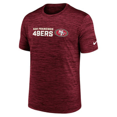 Nike San Francisco 49ers Big & Tall Primetime Reverse Play Velocity Performance T-Shirt Scarlet