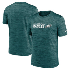 Nike Philadelphia Eagles Big & Tall Primetime Reverse Play Velocity Performance T-Shirt Midnight Green