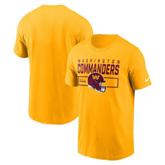 Nike Washington Commanders Primetime Helmet Essential T-Shirt Gold