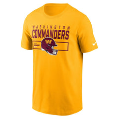 Nike Washington Commanders Primetime Helmet Essential T-Shirt Gold