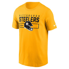 Nike Pittsburgh Steelers Primetime Helmet Essential T-Shirt Gold