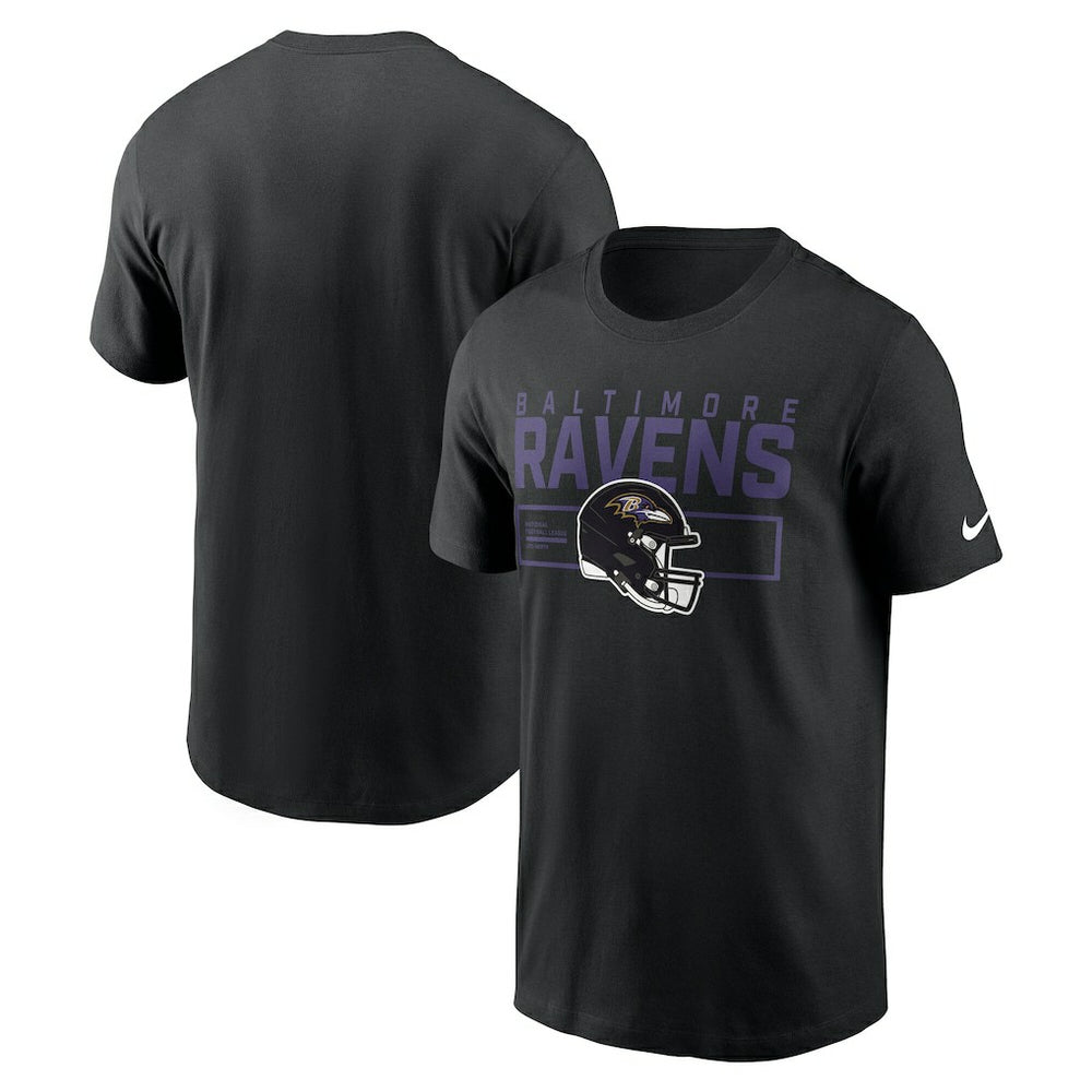 Nike Baltimore Ravens Primetime Helmet Essential T-Shirt Black