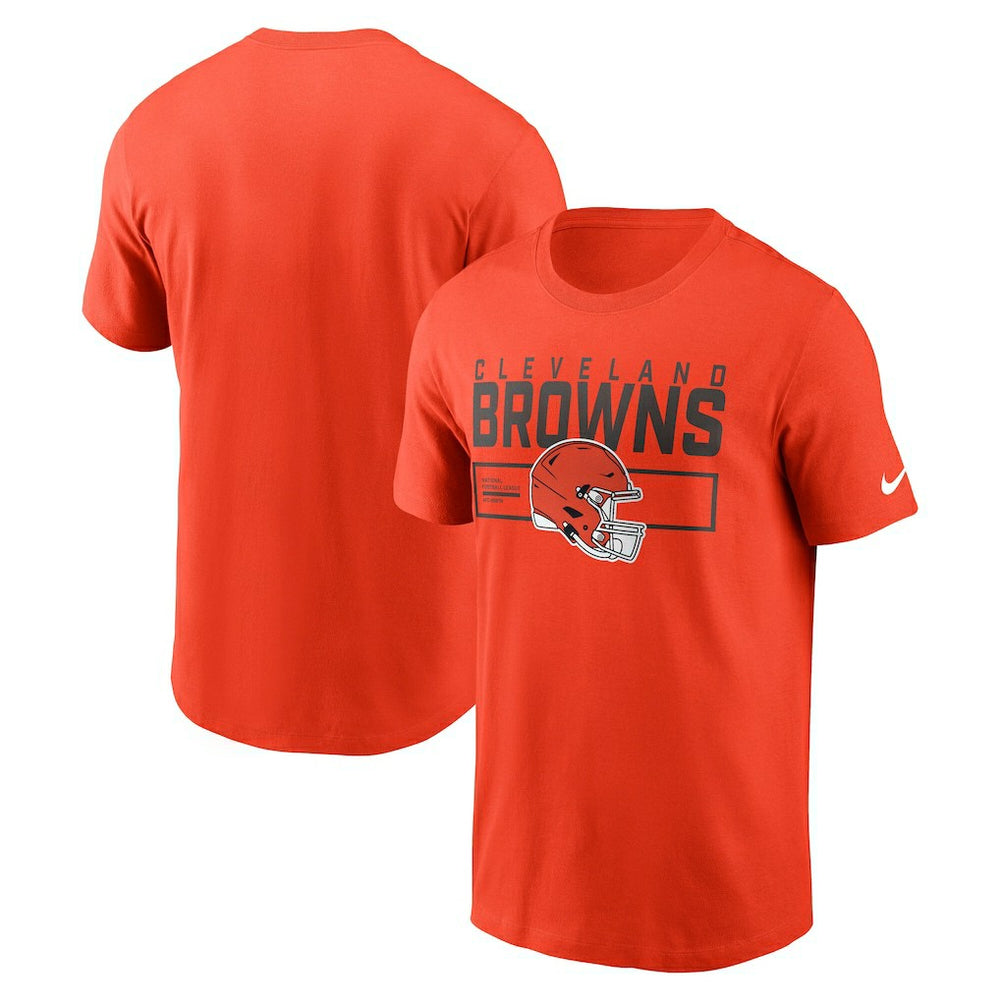 Nike Cleveland Browns Primetime Helmet Essential T-Shirt Orange