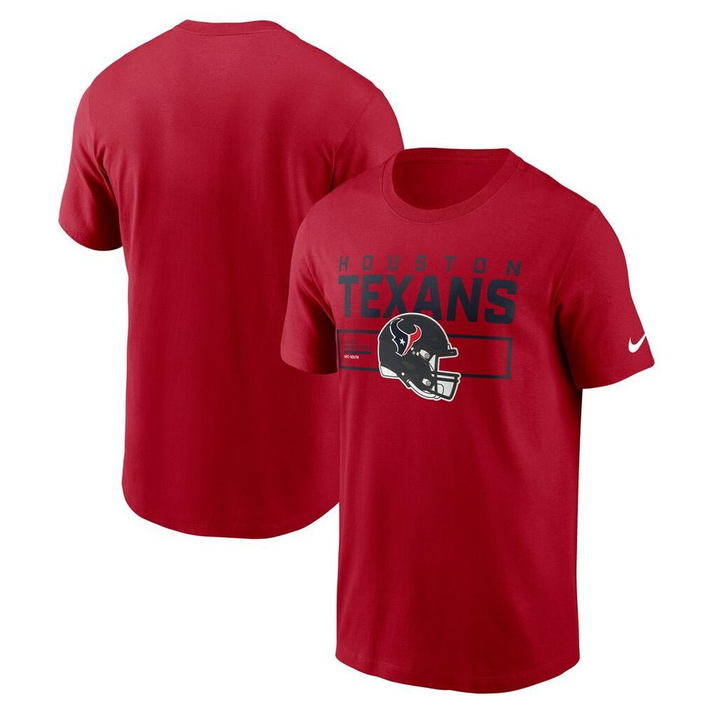 Nike Houston Texans Primetime Helmet Essential T-Shirt Red