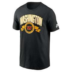 Nike Washington Commanders Rewind Front and Back Hit Essential T-Shirt Black