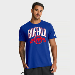 Nike Buffalo Bills Rewind Front and Back Hit Essential T-Shirt Royal