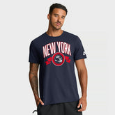 Nike New York Giants Rewind Front and Back Hit Essential T-Shirt Navy