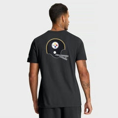 Nike Pittsburgh Steelers Rewind Front and Back Hit Essential T-Shirt Black