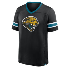 Fanatics Jacksonville Jaguars Hometown Premium Hashmark V-Neck T-Shirt Black