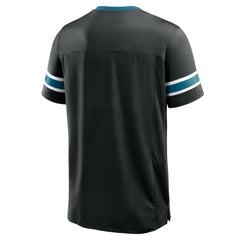 Fanatics Jacksonville Jaguars Hometown Premium Hashmark V-Neck T-Shirt Black