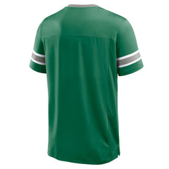 Fanatics Philadelphia Eagles Hometown Premium Hashmark V-Neck T-Shirt Kelly Green