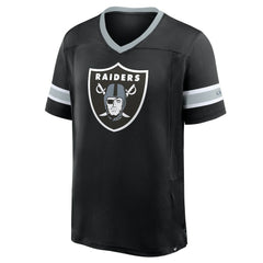 Fanatics Las Vegas Raiders Hometown Premium Hashmark V-Neck T-Shirt Black