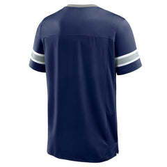 Fanatics Dallas Cowboys Hometown Premium Hashmark V-Neck T-Shirt Navy