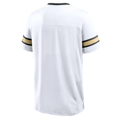 Fanatics New Orleans Saints Redzone Hashmark V-Neck T-Shirt White