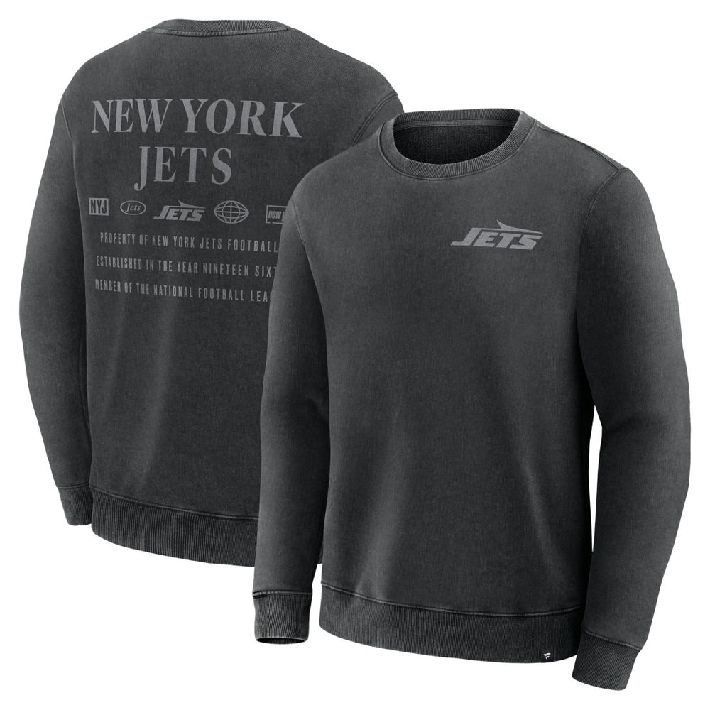Fanatics New York Jets Deep Route Pullover Sweatshirt Black