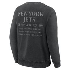 Fanatics New York Jets Deep Route Pullover Sweatshirt Black
