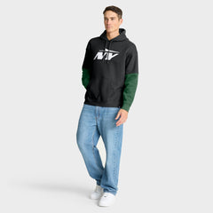 Fanatics New York Jets Helmet Alt Pullover Hoodie Black