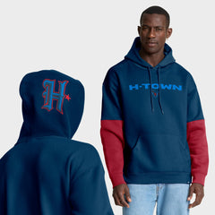 Fanatics Houston Texans Helmet Alt Pullover Hoodie Navy
