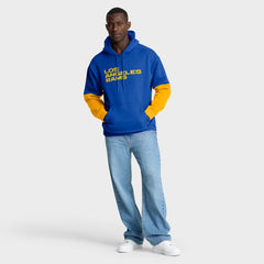 Fanatics Los Angeles Rams Helmet Pullover Hoodie Royal