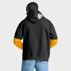 Fanatics Pittsburgh Steelers Helmet Pullover Hoodie Black