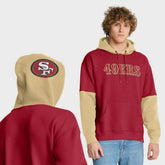 Fanatics San Francisco 49ers Helmet Pullover Hoodie Scarlet