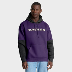 Fanatics Baltimore Ravens Helmet Pullover Hoodie Purple