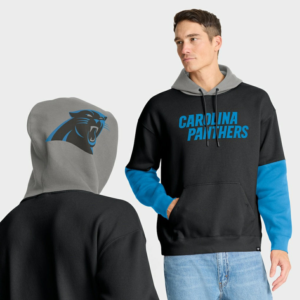 Fanatics Carolina Panthers Helmet Pullover Hoodie Black