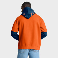 Fanatics Chicago Bears Helmet Pullover Hoodie Orange
