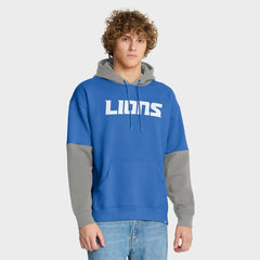 Fanatics Detroit Lions Helmet Pullover Hoodie Blue