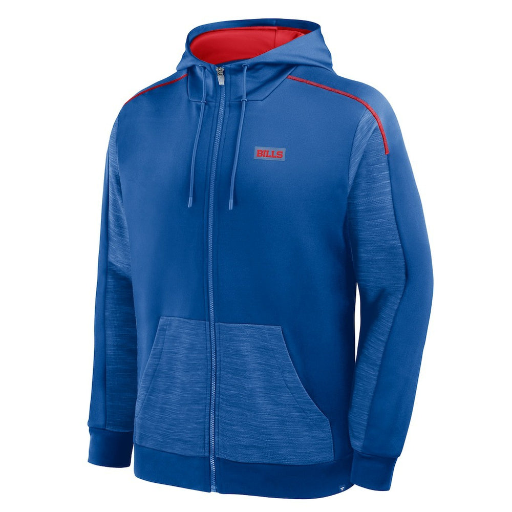 Fanatics Buffalo Bills Checkdown Pass Full-Zip Hoodie Royal