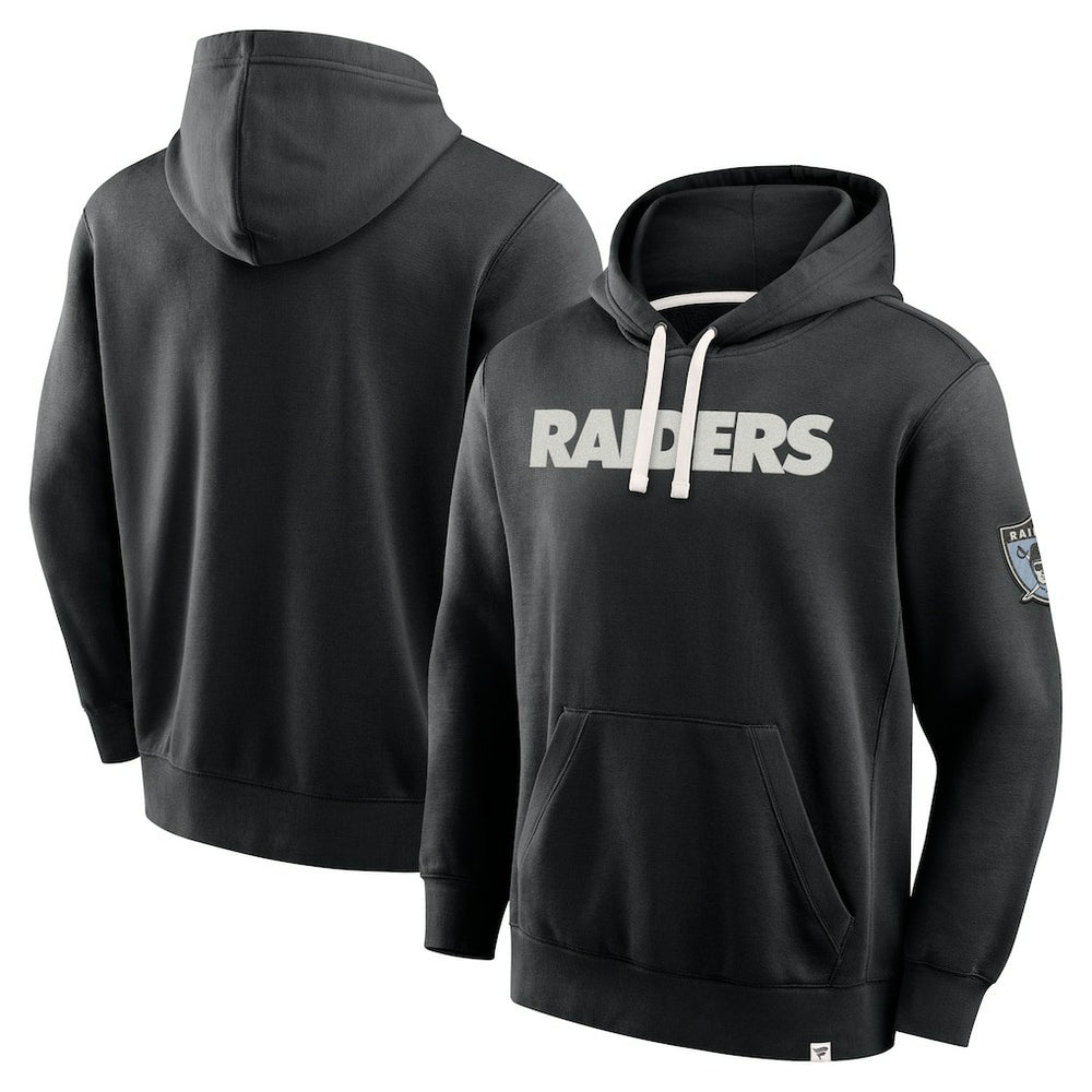 Fanatics Las Vegas Raiders New Horizons Heritage Pullover Hoodie Black