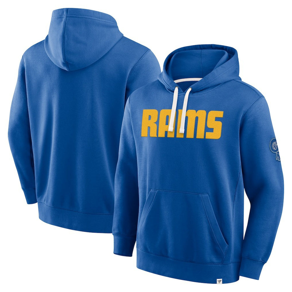 Fanatics Los Angeles Rams New Horizons Heritage Pullover Hoodie Royal