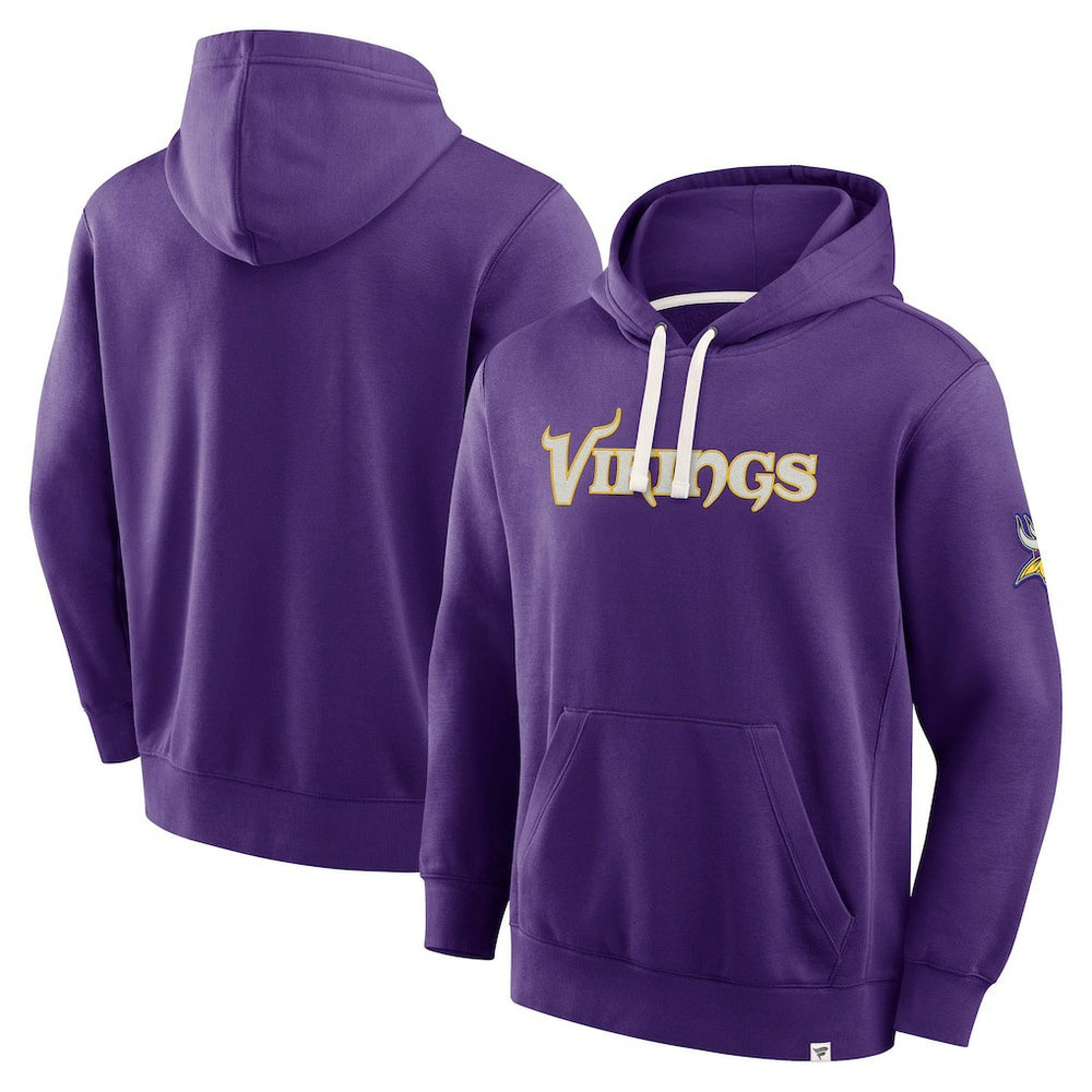 Fanatics Minnesota Vikings New Horizons Heritage Pullover Hoodie Purple