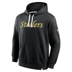 Fanatics Pittsburgh Steelers New Horizons Heritage Pullover Hoodie Black