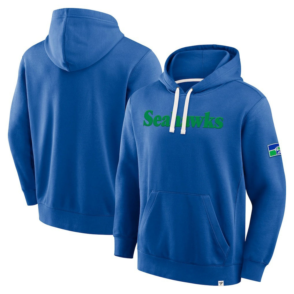 Fanatics Seattle Seahawks New Horizons Heritage Pullover Hoodie Royal