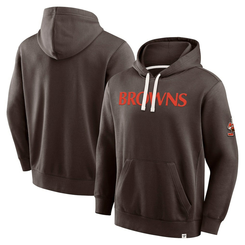 Fanatics Cleveland Browns New Horizons Heritage Pullover Hoodie Brown