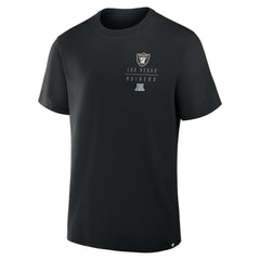 Fanatics Las Vegas Raiders Passing Pocket Legacy T-Shirt Black