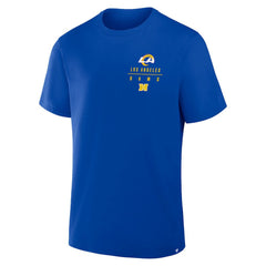 Fanatics Los Angeles Rams Passing Pocket Legacy T-Shirt Royal