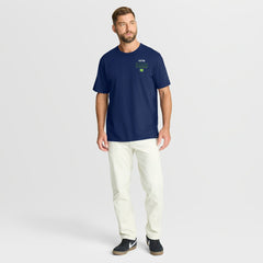 Fanatics Seattle Seahawks Passing Pocket Legacy T-Shirt College Navy